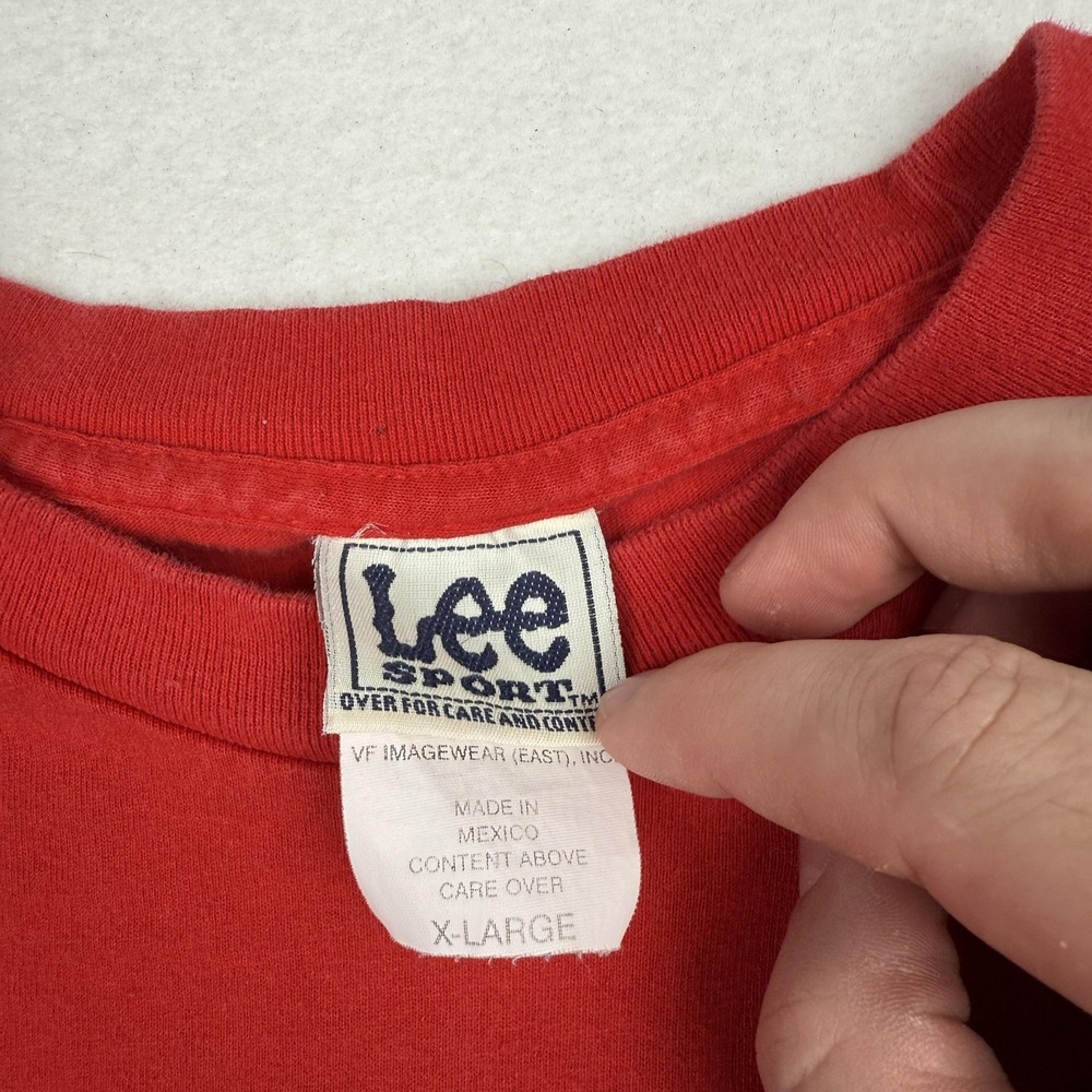 Vintage Tennessee Titans Lee Crewneck T Shirt Embroidered Graphic NFL 90's - Picture 3 of 7